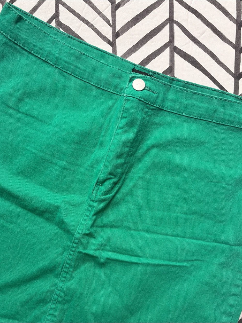 PrettyLittleThing Emerald Green Mini Skirt
